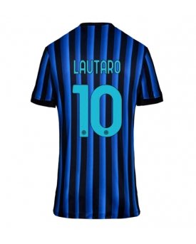 Billige Fotballdrakt Inter Milan Lautaro Martinez #10 Replika Hjemmedrakt Dame 2025-26 Kortermet Billige Fotballdrakt Inter Milan Lautaro Martinez #10 Replika Hjemmedrakt Dame 2025-26 Kortermet